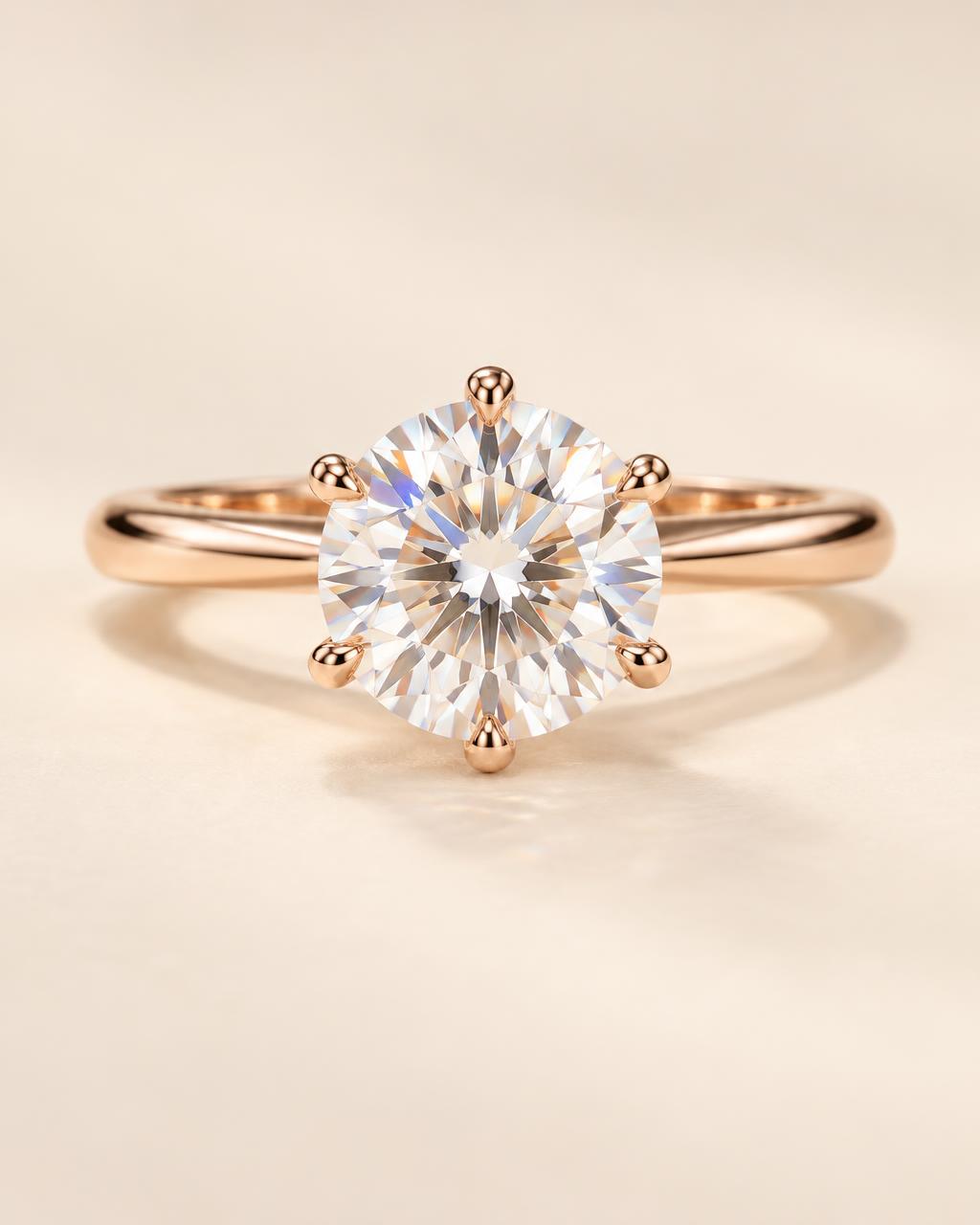 Graduated Slit Fenora — Fine Lab-Grown Diamond Jewellery